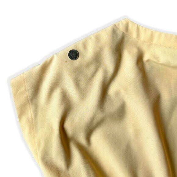 70s Retro Yellow Prairie Sundress Cottagecore M - Picture 8 of 8